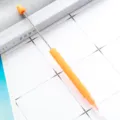 Stylo feutre aquarelle perles DIY pour journal étudiant marqueur lavable art et peinture - Orange