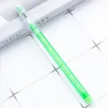 Green transparent stackable push pencil, refillable bullet lead pencil for kids writing drawing. - Green
