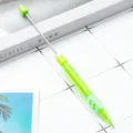 DIY Perlen Druckbleistift 0.5mm Klares Gruenes Schueler Schreibstift Geschenk Schreibwaren - Grün / 0.5mm