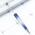 Verloopblauw DIY kralenpen met metalen staaf voor creatieve knutselprojecten met kralen - Inktblauw verloop