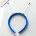 Blaues Antennen Haarband Neuheit Haarreif kreatives DIY Haarzubehör für Party Verkleidung. - Dunkelblau