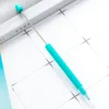 Stylo aquarelle pointeur extensible sarcelle, marqueur perle DIY pour dessin d'art. - Bleu sarcelle