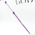 Crochet en aluminium à tête unique pour tissage artisanal DIY et outil de fil à tricoter. - 3mm / Violet