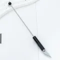 DIY hobbyknipmes voor precisiessnijden, telefoonfolie aanbrengen en fijne metaalgravures. - Zwart