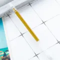 Clear gel pen with golden glitter ink variant for student DIY art drawing and notes. - Gold