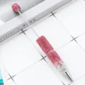 DIY Στυλό με Χάντρες Στρας Διαβαθμισμένο Γυαλιστερό Κρυστάλλινο Διαμαντένιο Στυλό Χειροτεχνίας - Μύτη Σφαίρα 1.0 / Ροζ Διαβαθμισμένο