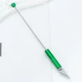 Groene DIY knutselmes, metalen penmes voor scrapbooking, papier snijden en precisie snijgereedschap - Donkergroen