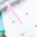 Boligrafo de gel rosa transparente rotulador creativo para diario y papeteria escolar - Rosa