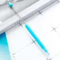 Stylo perlé DIY bleu stylo aquarelle télescopique papeterie de peinture d'art d'étudiant - Bleu Bonbon