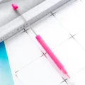 Stylo aquarelle perle DIY rose marqueur journal étudiant pour projet d'art. - Bonbon Rose Vif