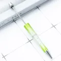 Verloop groene kraal balpen DIY metalen kralen pen voor uw creatieve projecten. - Verloop Thee Groen