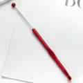 Crochet en aluminium rouge outil de tricot simple tête bricolage artisanat fil de pull - 6mm / Rouge