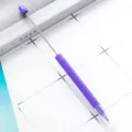 Stylo aquarelle perle DIY pour etudiant art peinture ecriture journal marqueur violet - Violet Foncé Candy