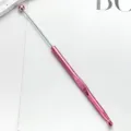 Crochet en aluminium rose à tête unique outil de tricot fait main DIY avec fine tige. - 6mm / Rose