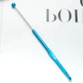 Crochet simple en métal bleu 2.0mm, aiguille à tricoter en aluminium pour travaux manuels DIY. - 5mm / Bleu clair
