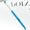 Crochet métallique à tête unique de 0.6mm, outil en aluminium durable pour vos travaux de tricot. - 6mm / Bleu clair