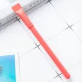 Milieuvriendelijke papieren balpen met roze koker, duurzaam kantoorartikelen schrijfwaren. - Rood