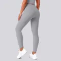 High waist solid color seamless yoga pants butt lifting fitness activewear leggings - S / Bottoms / Rhino Gray
