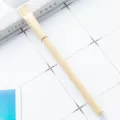 Umweltfreundlicher Kraftpapier Kugelschreiber, nachhaltiger Papierstift in Natur Braun. - Originalfarbe