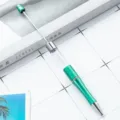 Stylo a billes vide bricolage pour perles createur fait main stylo fantaisie pour loisirs - Bleu Paon