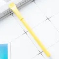 Umweltfreundlicher gelber Papier-Kugelschreiber Kraftpapier Logo Bonbonfarben Stift - Bonbongelb