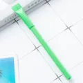 Umweltfreundlicher grüner Papierkugelschreiber aus nachhaltigem Kraftpapier für Schule. - Bonbongrün