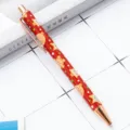 Christmas ballpoint pen with cute gingerbread and snowflake patterns for holiday gifts. - Christmas Red Style 3