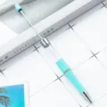 stylo a perles bily tube vide metal creation art bureau papeterie personnalisee - Bleu Clair Bonbon