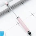 DIY στυλό με χάντρες πολυλειτουργικό στυλό αφής δώρο μεταλλικό δημιουργικό σχέδιο. - Ανοιχτό Ροζ