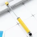 Στυλό γραφίδας χάντρας DIY πολυλειτουργικό δημιουργικό στυλό οθόνης αφής κίτρινη παραλλαγή. - Κίτρινο Ζαχαρωτό
