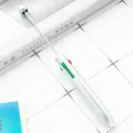 DIY beadable multi-color ballpoint pen metal shaft craft stationery office supplies pen - Silver