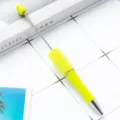Στυλό DIY με στρας και γκλίτερ, δημιουργικό εργαλείο χειροτεχνίας για χάντρες. - Macaron κιτρινοπράσινο (στυλ ζάχαρης)