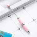 DIY ροζ στυλο διαρκειας καραμελας με μεταλλικη ραβδο για χαντρες και κατασκευες. - Ροζ Καραμέλα