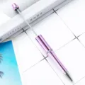 Αξεσουάρ μεταλλικής ράβδου για στυλό χαντρών DIY, γυαλιστερό ροζ σώμα για κατασκευές. - Λεβάντα
