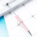 Στυλό DIY με ροζ μεταλλικό σώμα και ράβδο για δημιουργικές χάντρες χειροτεχνίας. - Ροζ της πριγκίπισσας