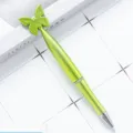 Green glitter butterfly ballpoint pen cute student gift writing stationery supplies. - Glitter Light Green