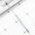 Metal eternal pencil variant, inkless erasable drawing pen with sleek metallic finish. - Electroplated Silver