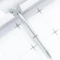 Silver butterfly ballpoint pen cute student stationery office writing gift supply - Silver