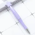 Purple pentagram twist ballpoint pen, creative plastic rotary writing instrument SKU. - Bullet Point 1.0mm / Candy Purple