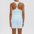 Effen kleur sport-bh en strakke korte broek yogaset voor dames fitness hardlopen. - S / Top En Bottom / Kersenbloesem Roze