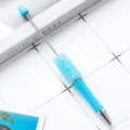 μπλε DIY στυλό διαρκείας με στρασάκια, αστραφτερό κρύσταλλο και μεταλλική ράβδο - Νέο μπλε (στυλ ζάχαρης)