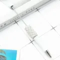 DIY rhinestone beaded ballpoint pen handmade metal pen with sparkling pearls and crystals. - Pearl Style / White