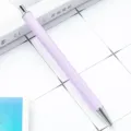 Rosa Glitzer Kugelschreiber mit metallischer Spitze für das Büro und die Schule. - Candy Lila (Silberteile)