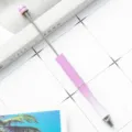 DIY stylo me perles metalliko me violeti degradhe schedio gia dwra kai omorfi xrisi - Μοβ ντεγκραντέ (ασημένια μέρη)