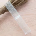 Klares transparentes Kunststoff-Stiftbox langer Aufbewahrungsorganizer für Büro Schule - 15*2,5*2,5 cm / Transparent