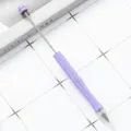 Purple eternal pencil diy beaded inkless metal sketching pencil for students art drawing supplies. - Candy Purple