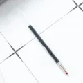 Ανταλλακτικό στυλό διαρκείας πλαστικό 1.0mm μαύρο μελάνι σχολική γραφική ύλη στοιχείο. - Μωβ