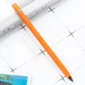 Variante crayon éternel sans encre orange, outil d'écriture graphite durable dessin d'art. - Orange