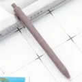 Matte Retractable Ballpoint Pen Student Stationery Candy Color Plastic Writing Pen Wholesale - Fuschia