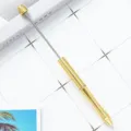 Μεταλλικό στυλό DIY για χάντρες κενός μεταλλικός άξονας για μοναδικό δημιουργικό δώρο. - Επιχρυσωμένο
